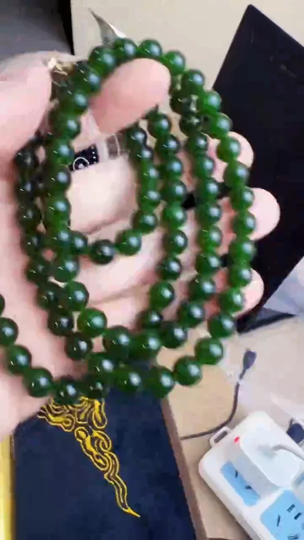 项链未镶嵌和田玉（碧玉）8