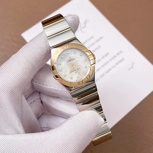 95新 Omega/欧米茄 卡14年女表92011326