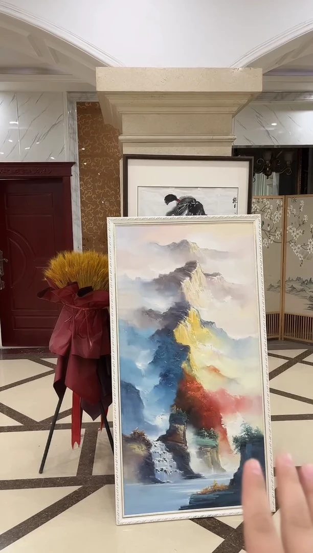 国画商老师油画作品34