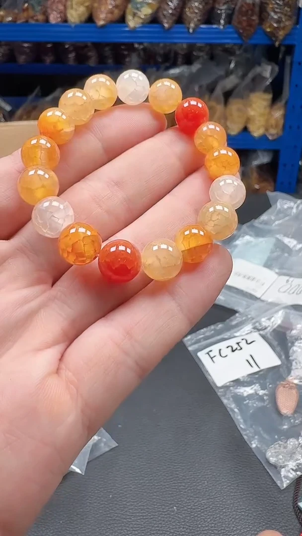 玛瑙/玉髓手链合金121