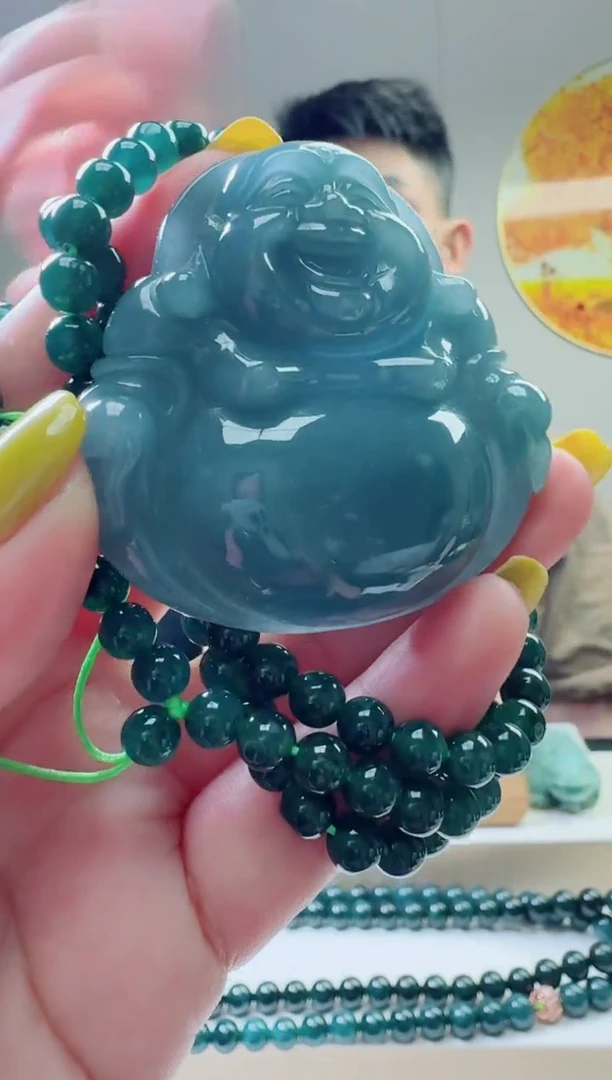 颈饰未镶嵌翡翠天然A货翡翠  多样性随机发其一