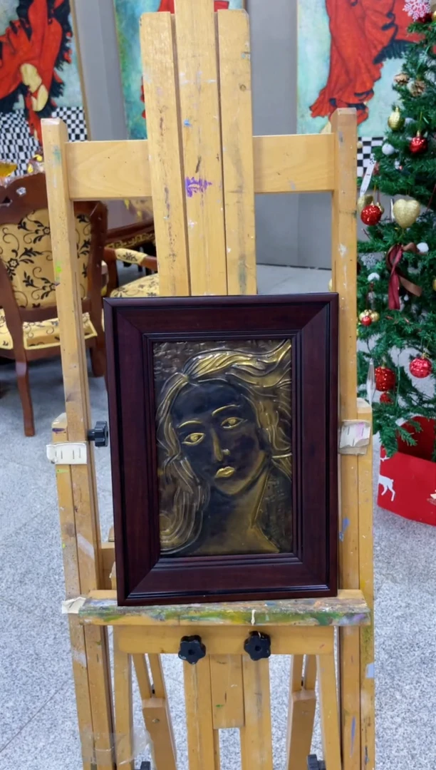 【闪购商品】俄罗斯铜版画《》25*34外