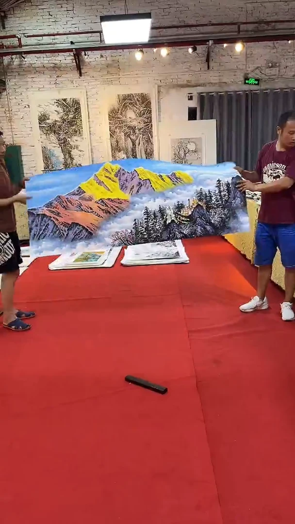 国画国画字画小姐姐