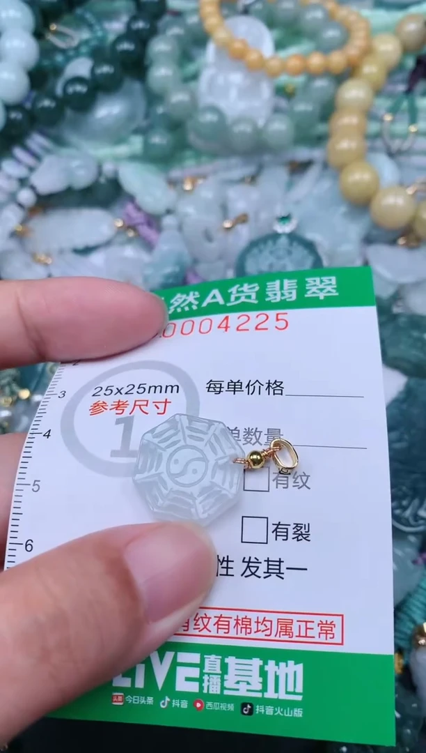 翡翠未镶嵌颈饰.0004225