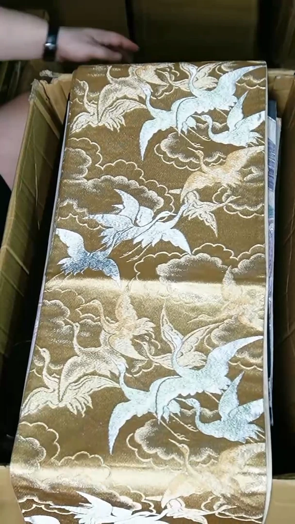 织绣织锦2六通仙鹤