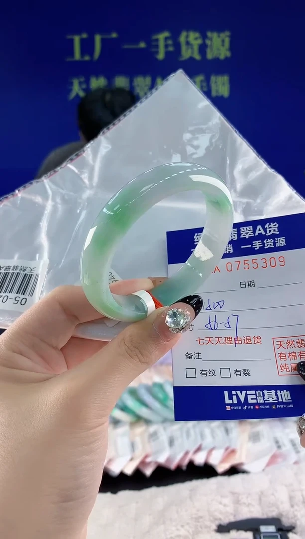 未镶嵌手镯翡翠09天然翡翠A货