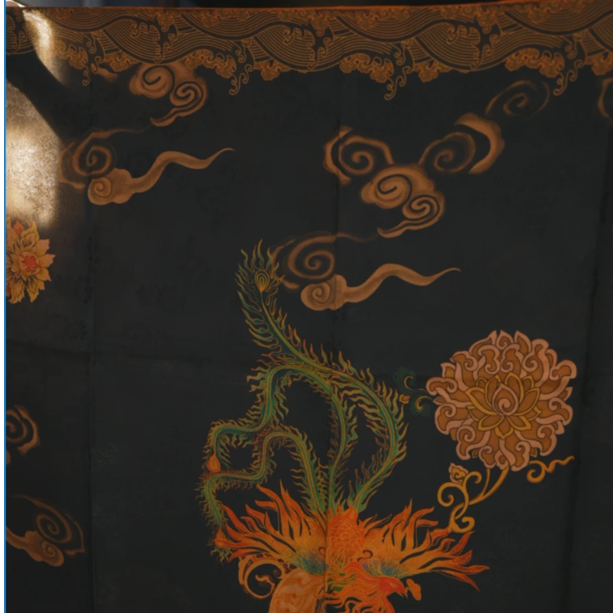 帝妃【】30姆米香云纱110×110方巾桑蚕丝丝巾