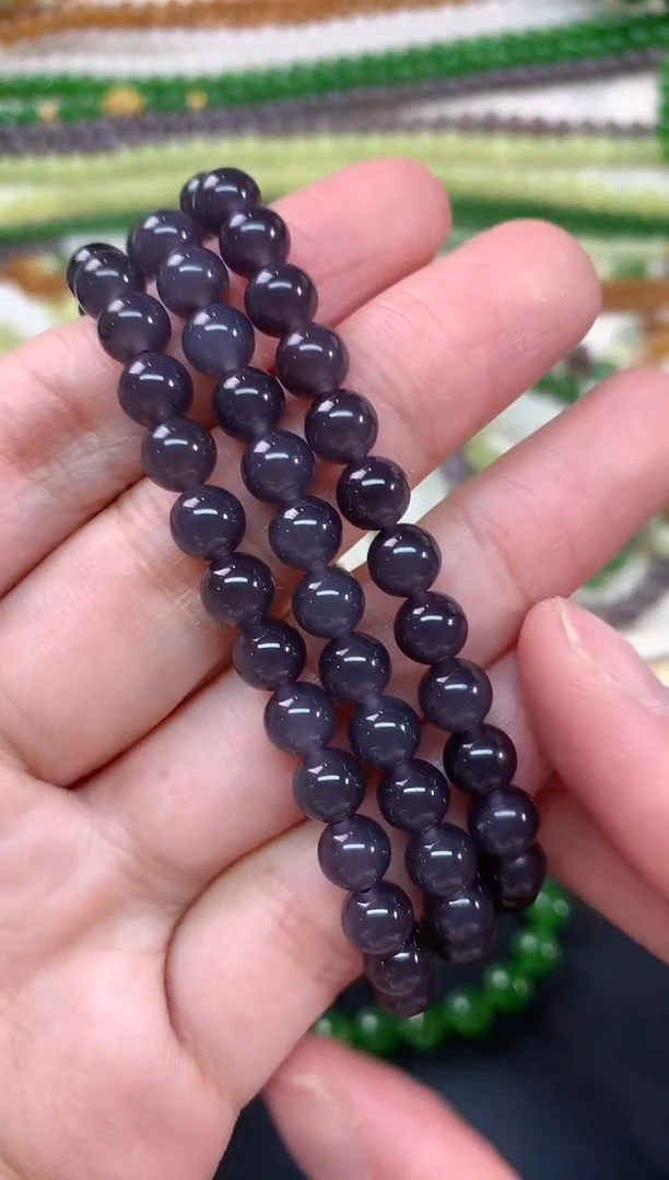 【闪购商品】和田玉珠链足金镶嵌A141|多样性发其一980