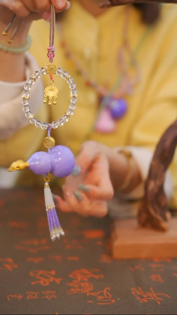 74非遗漆手艺工天然葫芦文玩福禄