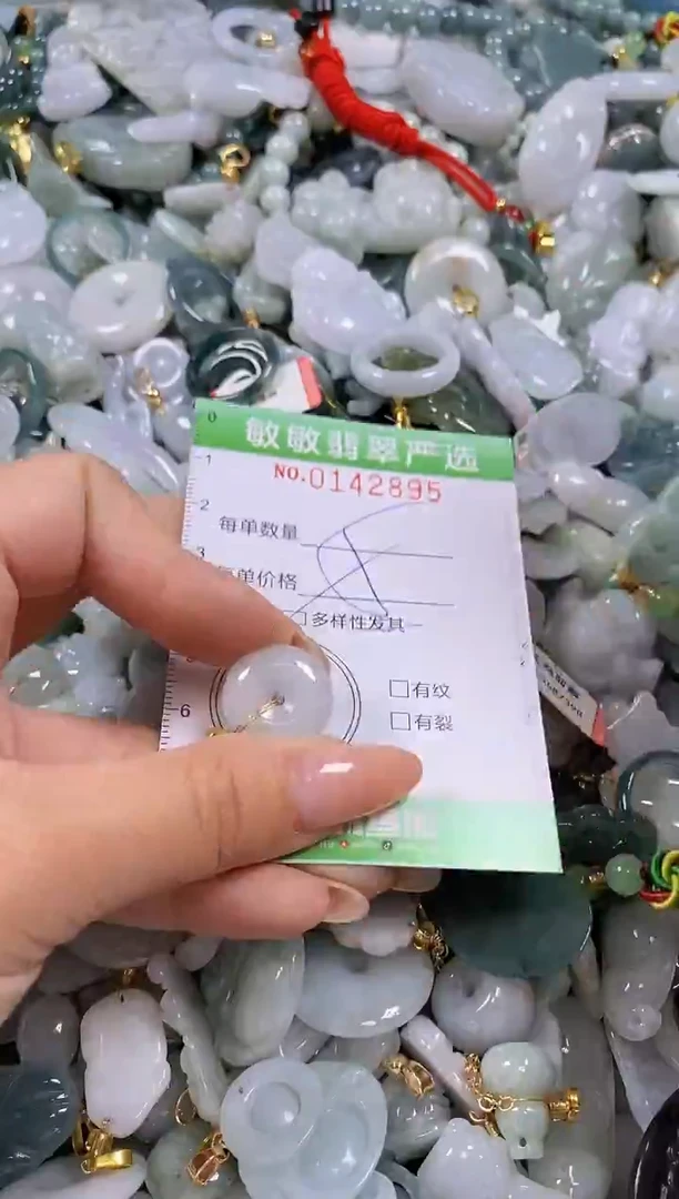 【闪购商品】翡翠未镶嵌颈饰闪购0142895多样性发其一