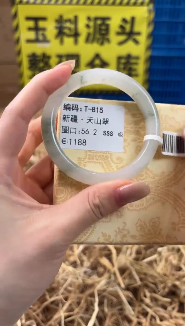 未镶嵌手镯石英质玉T-815