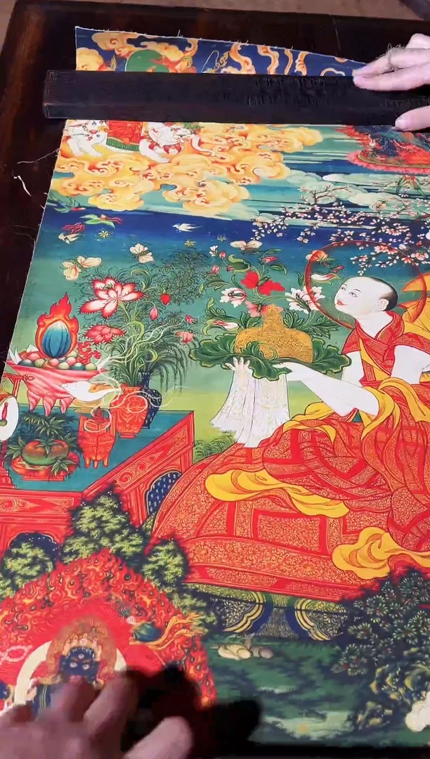 卷轴画东东唐卡tk16