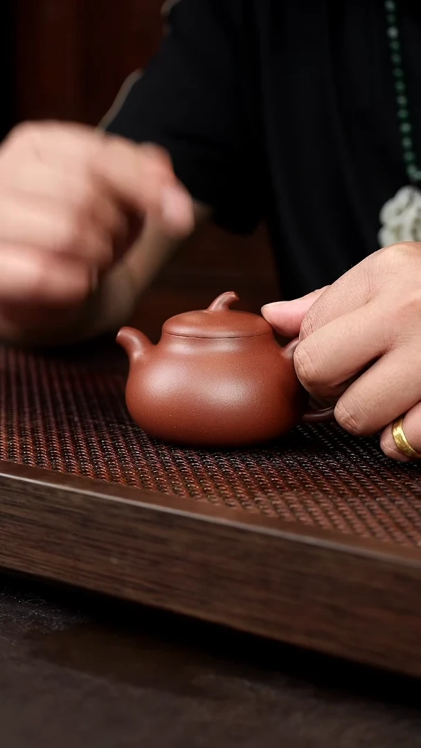 茶壶紫砂底槽清茄段【带矿标证书】