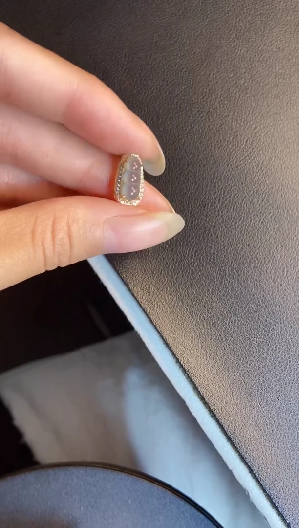 吊坠(不含链)银S925镶嵌翡翠1