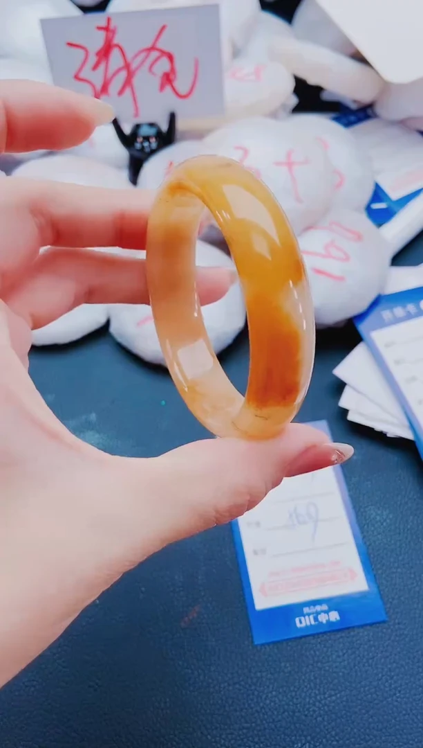 未镶嵌手镯石英质玉L103-56-57