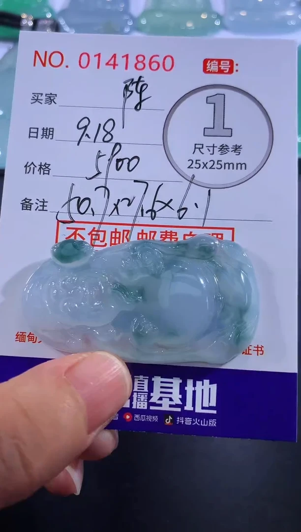 颈饰未镶嵌翡翠陈*！