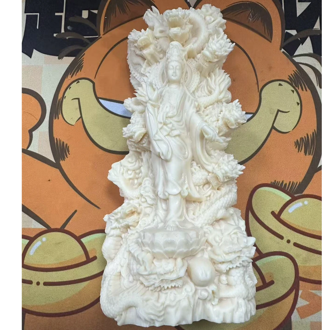 【闪购商品】猛犸牙观音摆件2