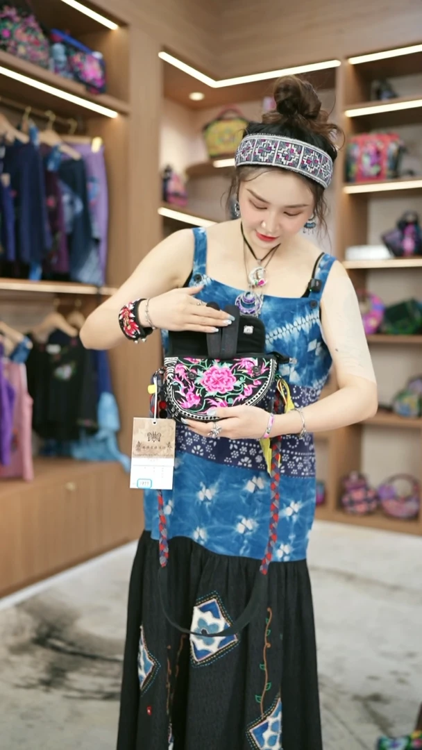 织绣L634包包黔东南苗族刺绣