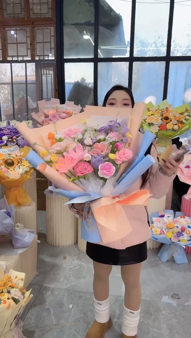 非遗手工花束，孤品清仓
