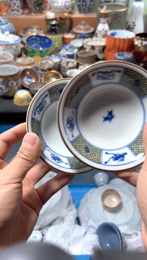 瓷片杨**?夏目海外回流瓷器中古品。