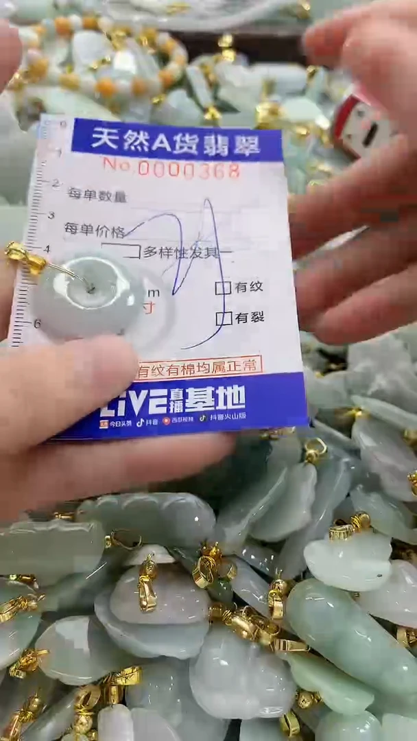 颈饰未镶嵌翡翠纯天然a货翡翠