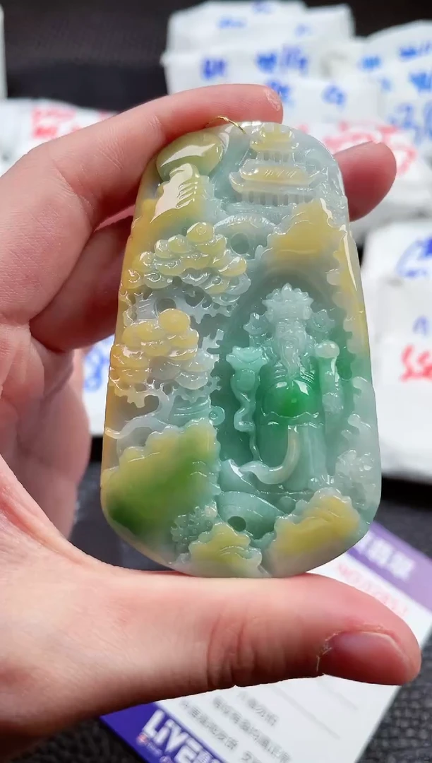 【闪购商品】翡翠未镶嵌颈饰00002852