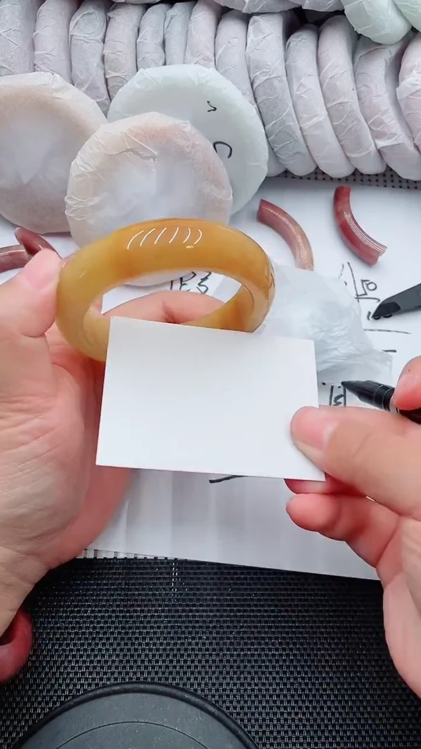 未镶嵌手镯石英质玉79-57-58