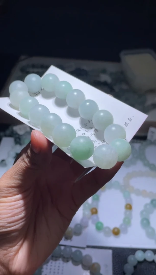 未镶嵌定制翡翠翡翠手串