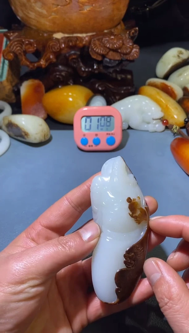 未镶嵌和田玉把件安****…和田玉