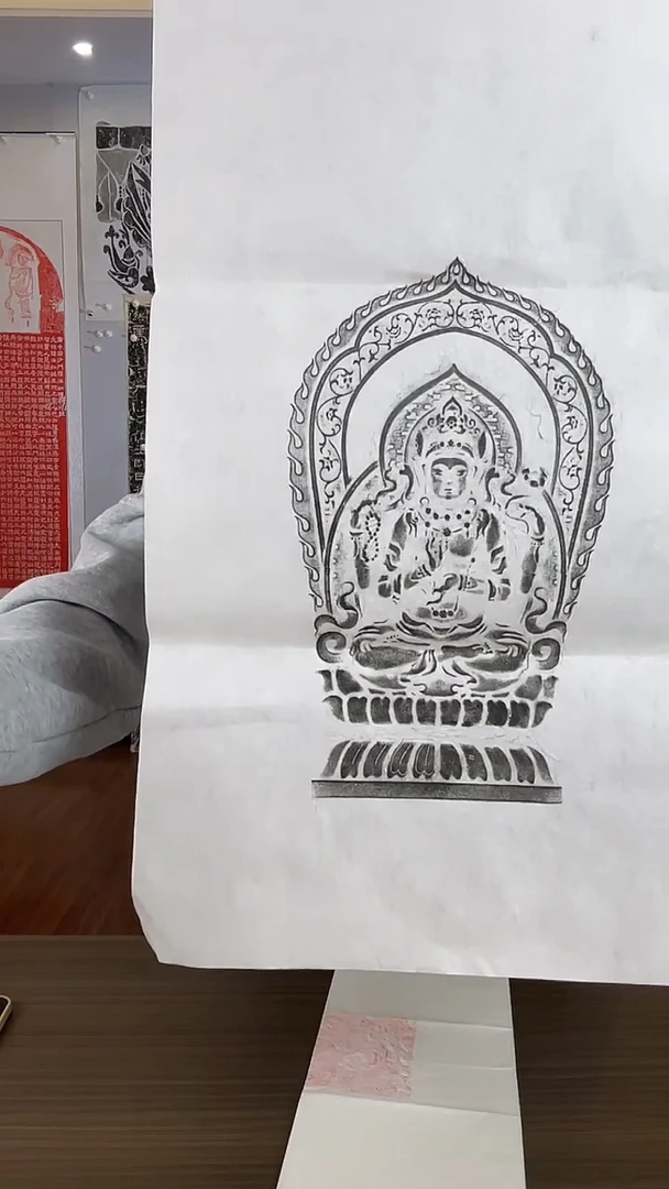 昌化石其他四臂观音