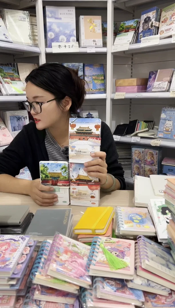 64K便签本故宫系列横线112张-封面随机18元4本