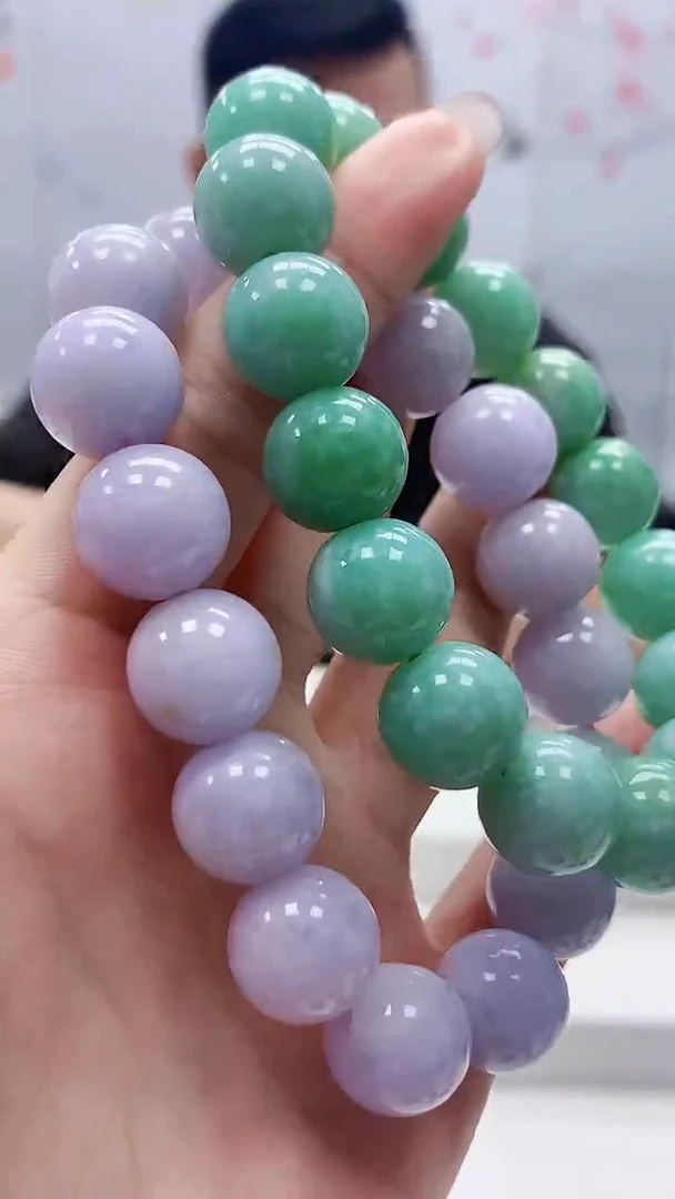 定制翡翠未镶嵌5124lr-毛货手串134