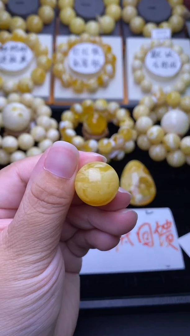 裸石琥珀未镶嵌大小姐珠宝严选43