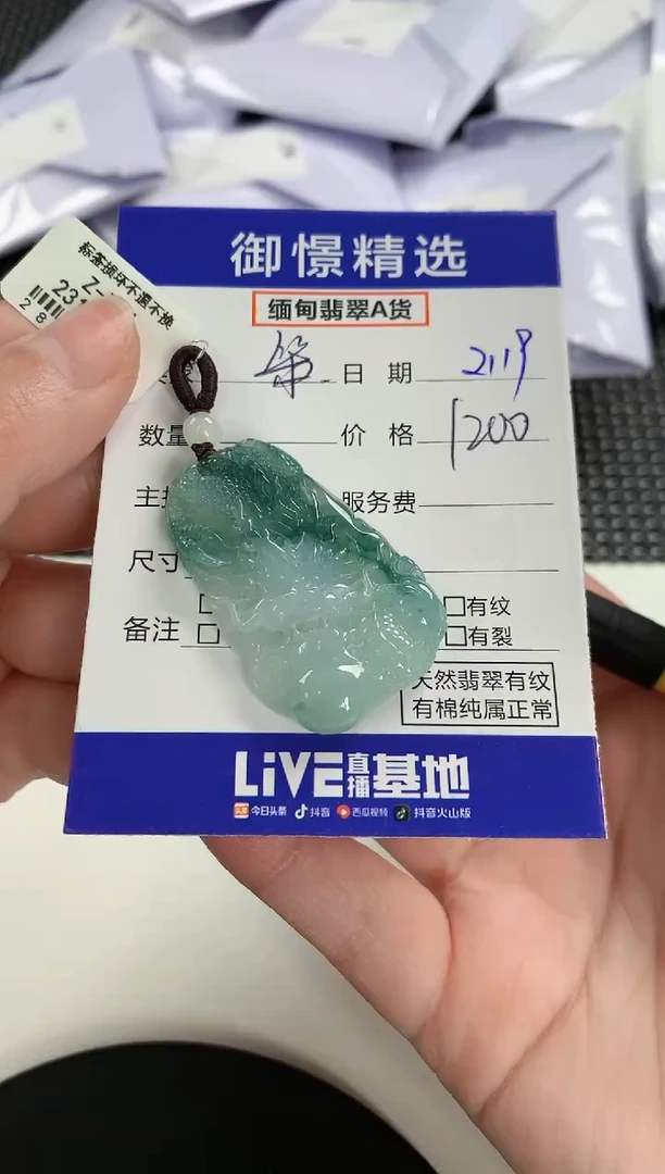 【闪购商品】翡翠颈饰未镶嵌85