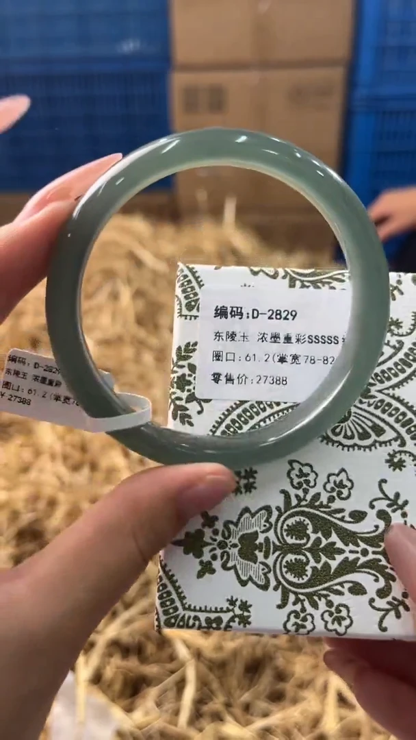 未镶嵌手镯石英质玉D2829