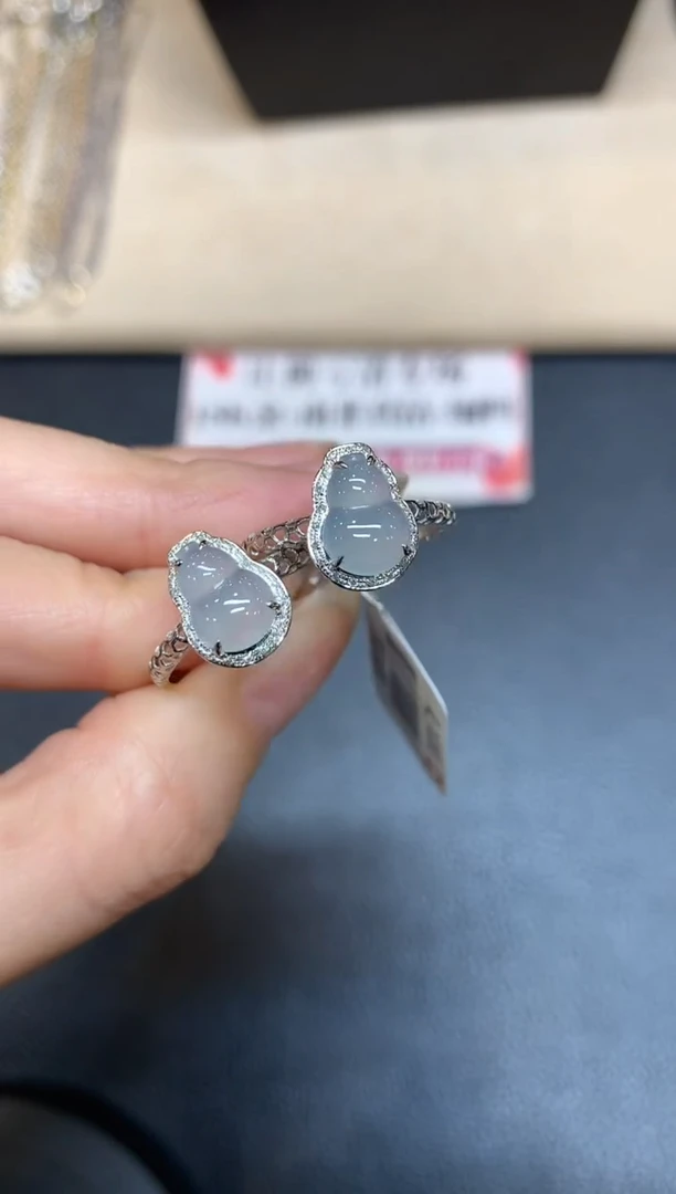 【闪购商品】翡翠戒指18K金镶嵌【无鉴赏期多样性发其一