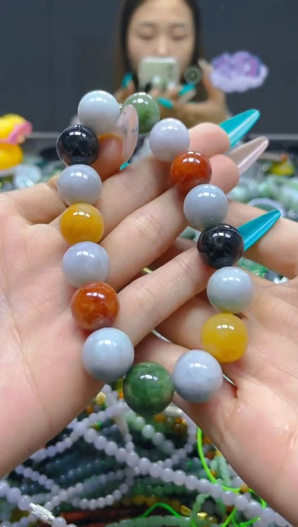 颈饰未镶嵌翡翠13MM/W/翡翠A货，一件也是批发价