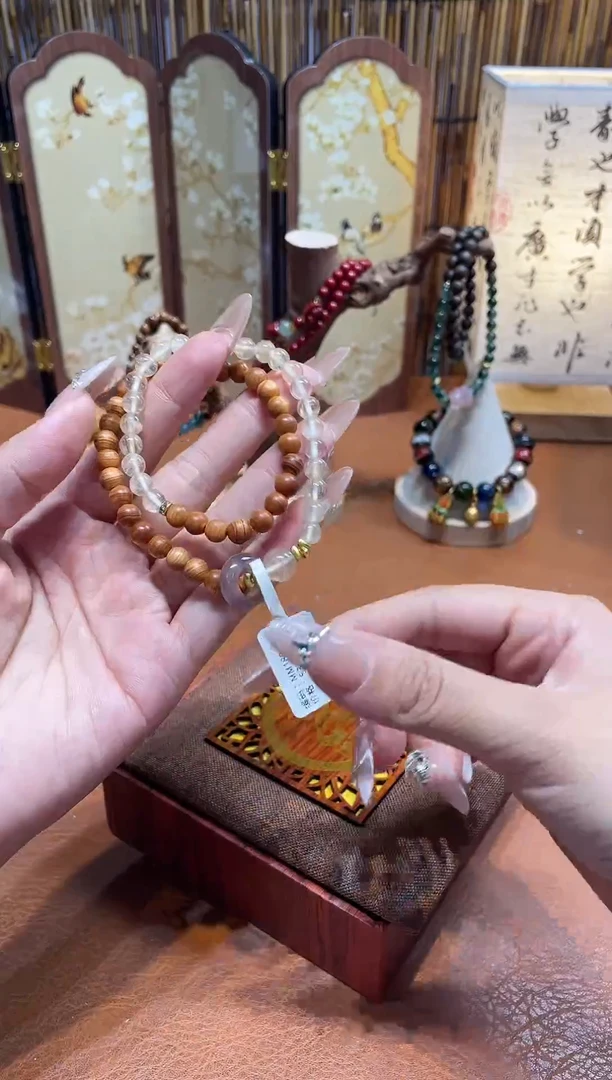 非洲檀香手串/手链柒月撤柜闪购链接（多样性发其一）￥