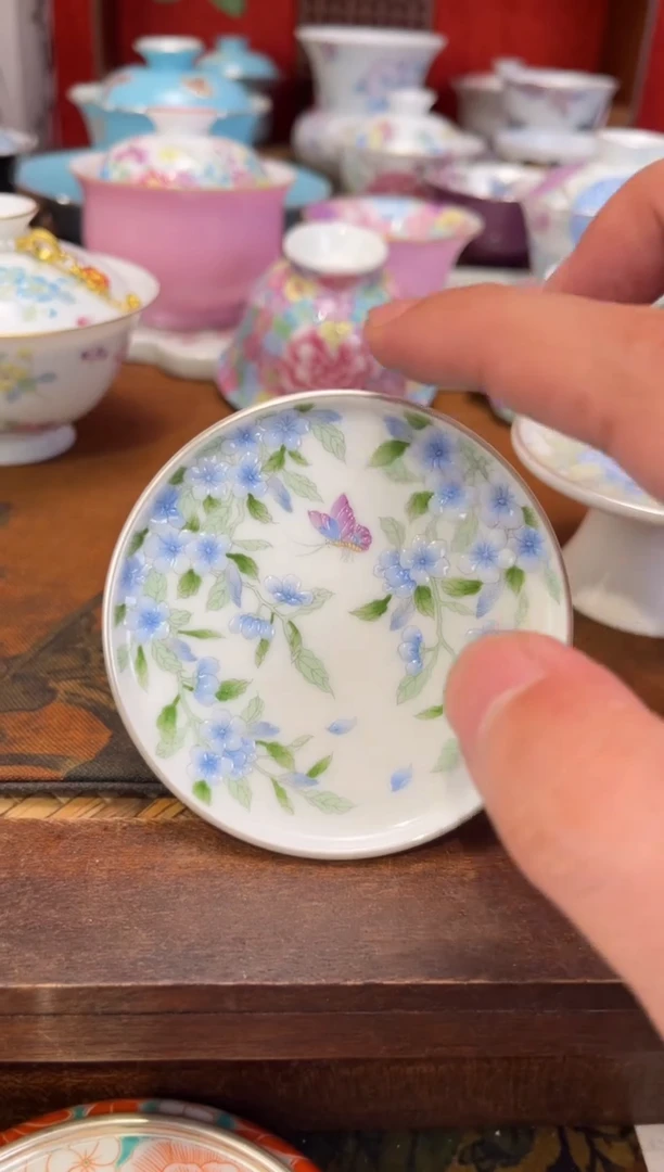 景德镇纯手绘陶瓷茶具