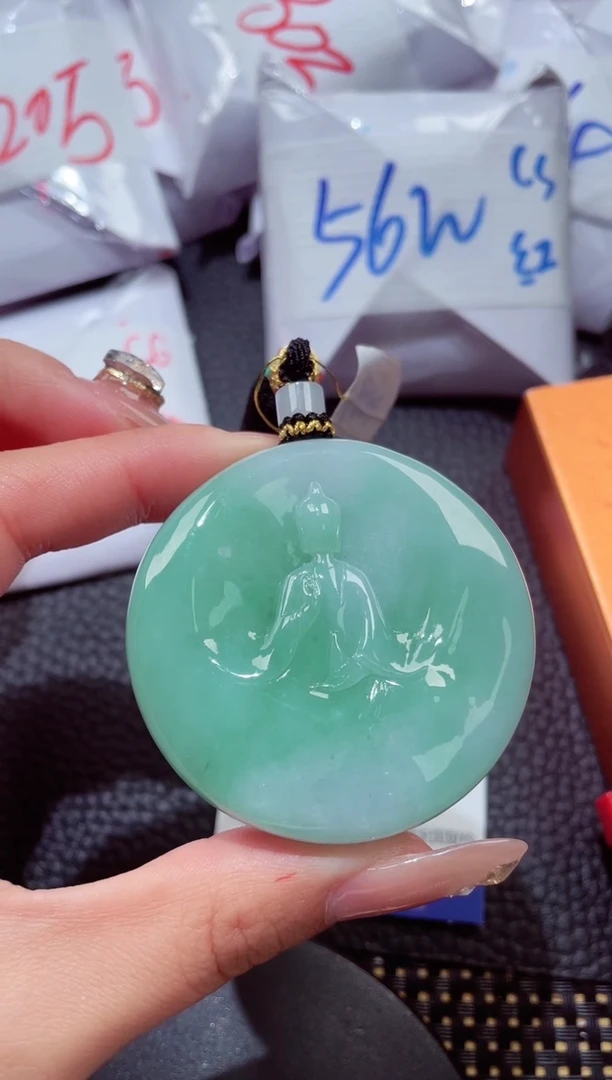 颈饰未镶嵌翡翠455