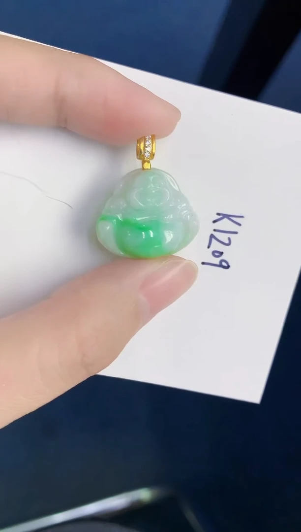 颈饰未镶嵌翡翠天然翡翠缅甸A货