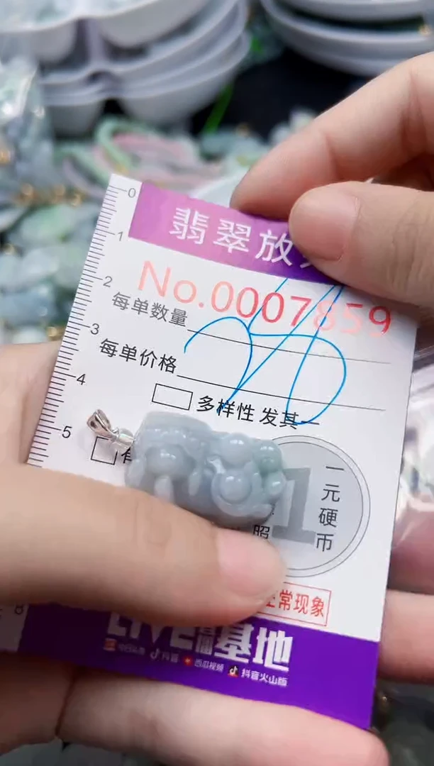 颈饰未镶嵌翡翠7859