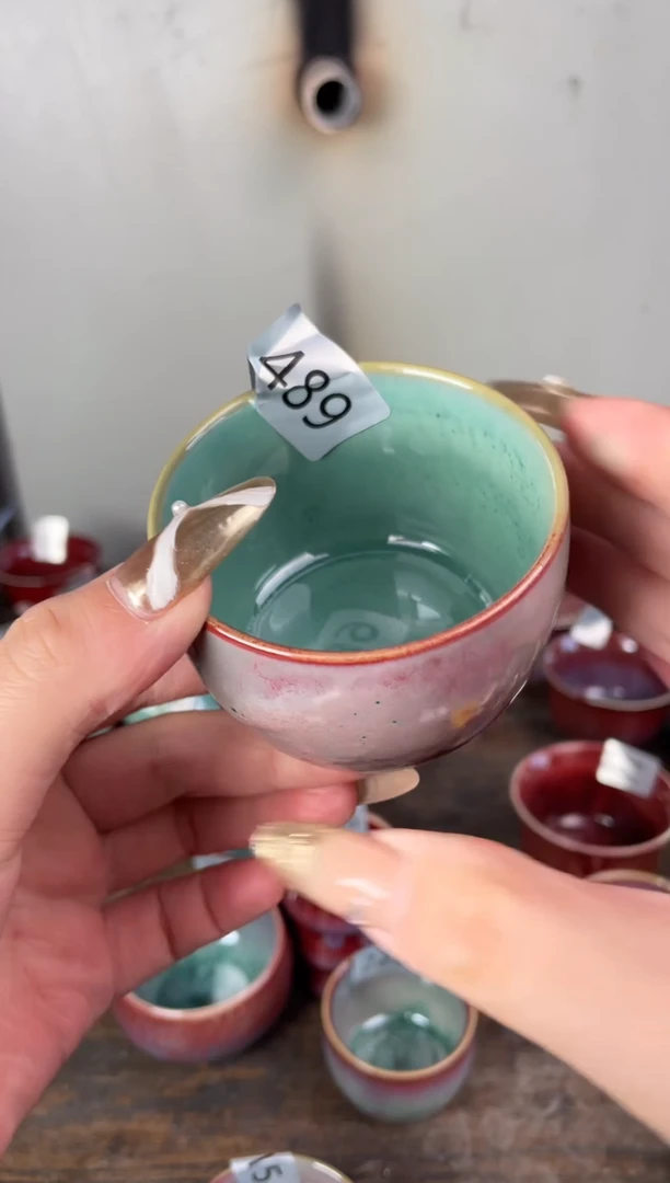 【闪购商品】摆件钧瓷手工茶器窑变