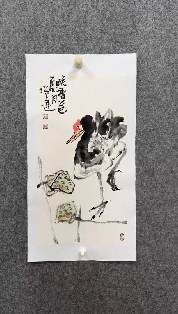 国画郭增运老师手绘作品