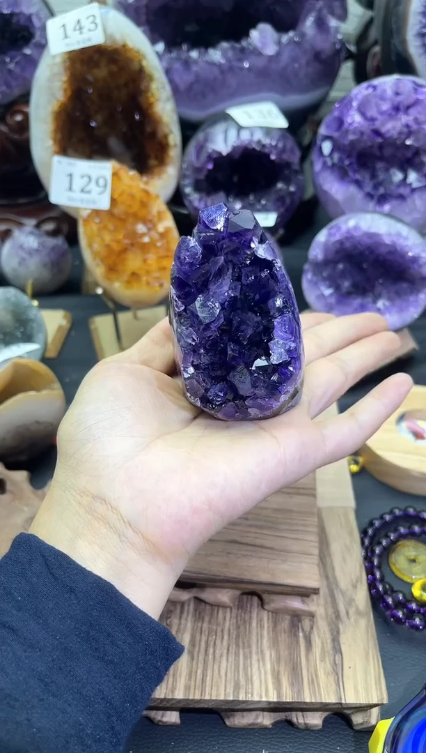 未镶嵌大型摆件（非配饰）紫晶171号摆件