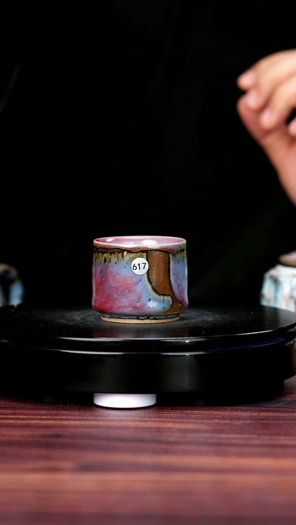 壶617#白露伟一级品原矿钧瓷主人杯