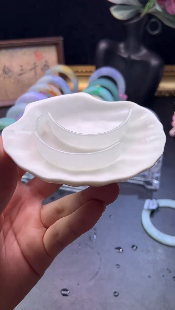 未镶嵌手镯定制翡翠糖*籽「定制不退不换」