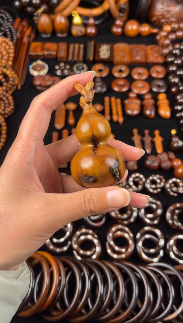 枣木雷击枣木雷痕·葫芦·