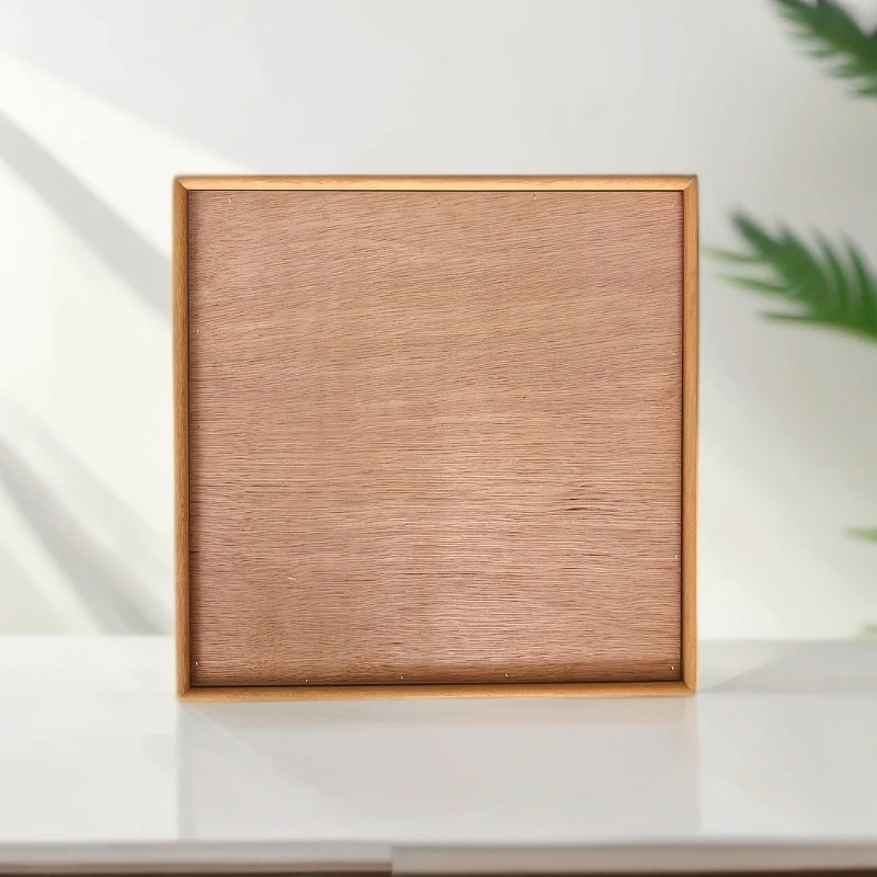 [到手两个]金丝柚木高端榫卯圆角实木画框