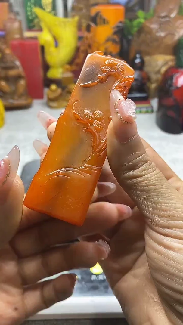 寿山石印石纯天然石料